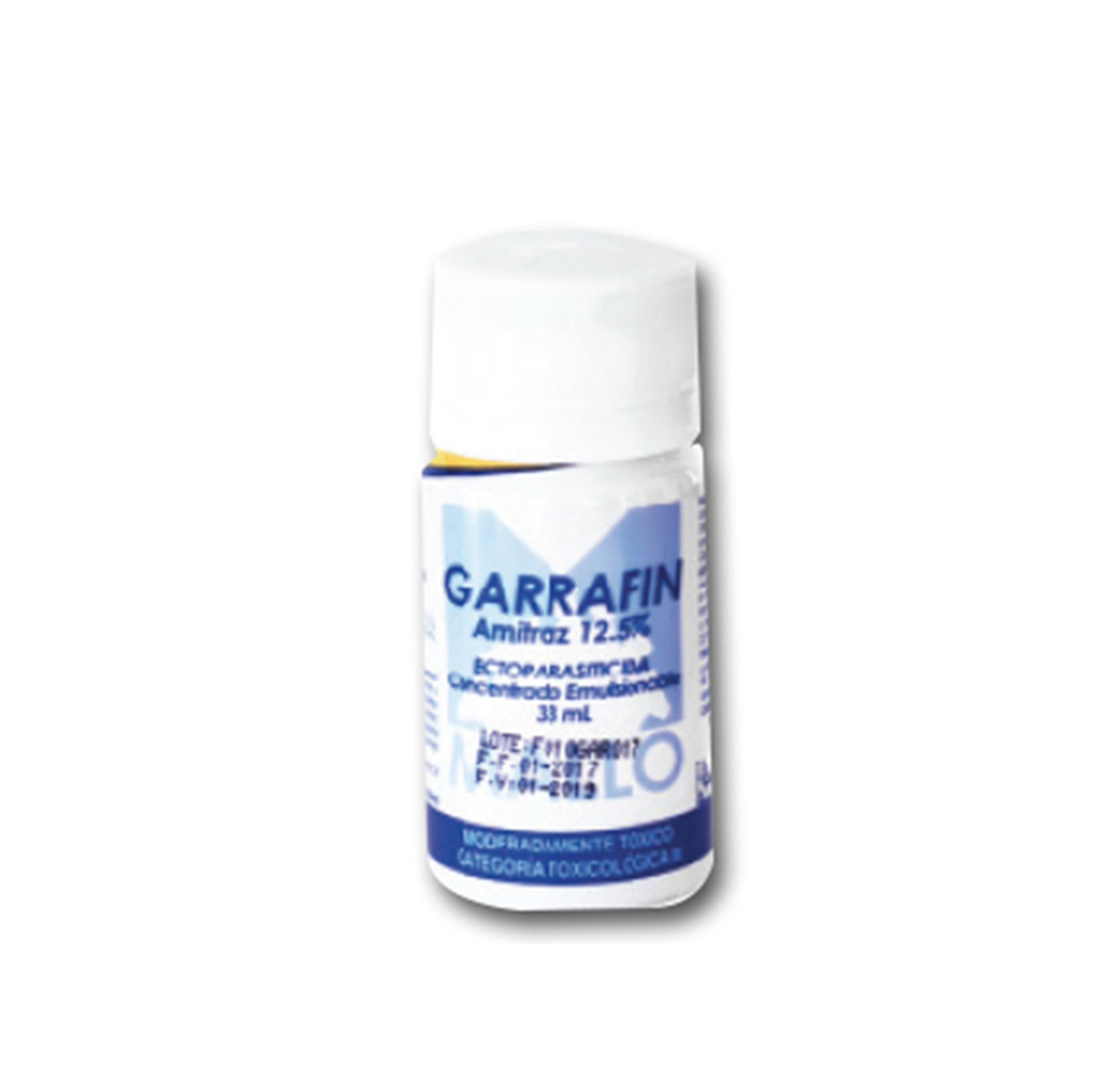 GARRAFIN Amitraz Ectoparasticida para caninos. 